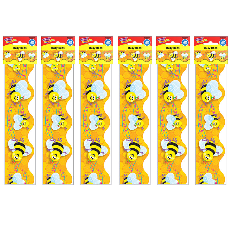 (6 PK) TRIMMER BUSY BEES