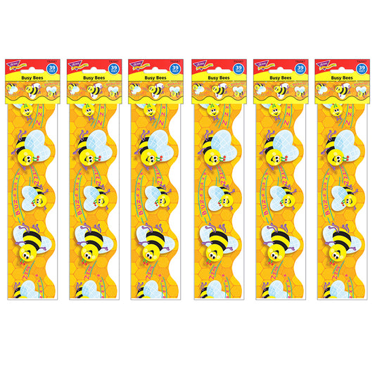 (6 PK) TRIMMER BUSY BEES