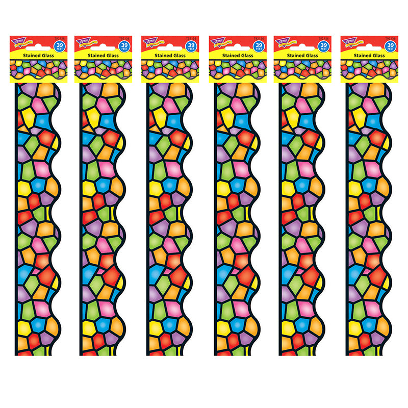 (6 PK) STAINED GLASS TERRIFIC