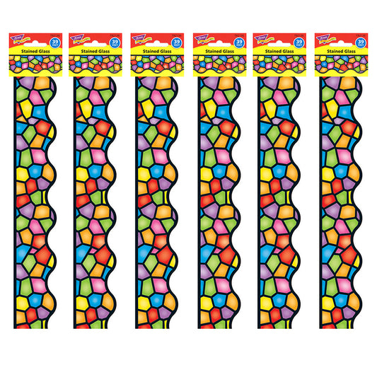 (6 PK) STAINED GLASS TERRIFIC