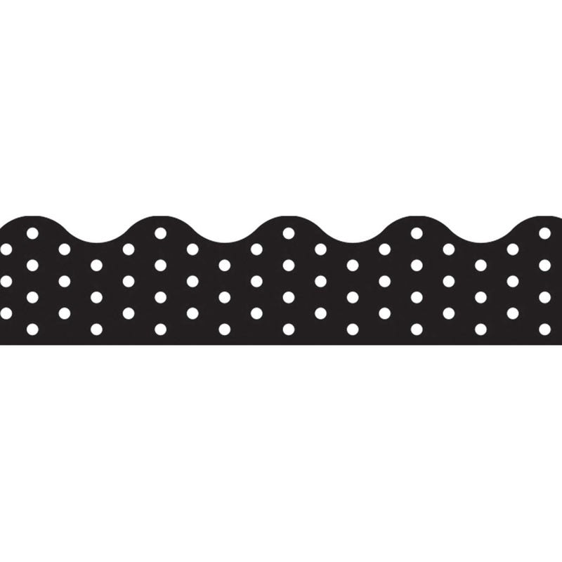 POLKA DOTS BLACK TERRIFIC TRIMMERS