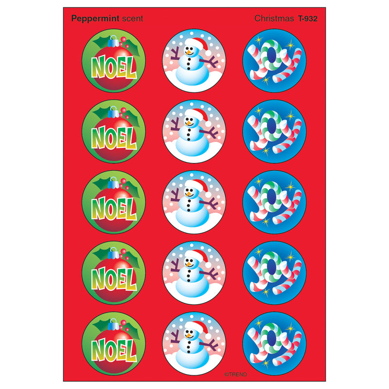 STINKY STICKERS CHRISTMAS 60/PK