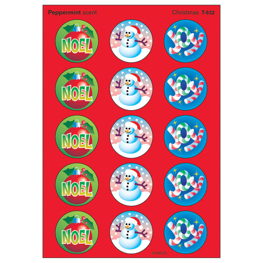 STINKY STICKERS CHRISTMAS 60/PK