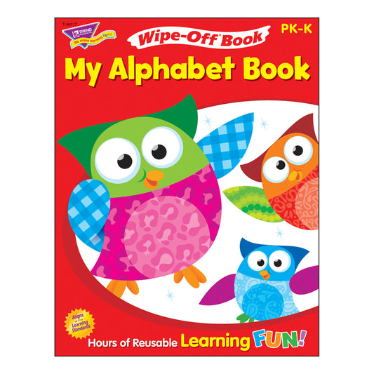 MY ALPHABET BOOK 28PG WIPE-OFF