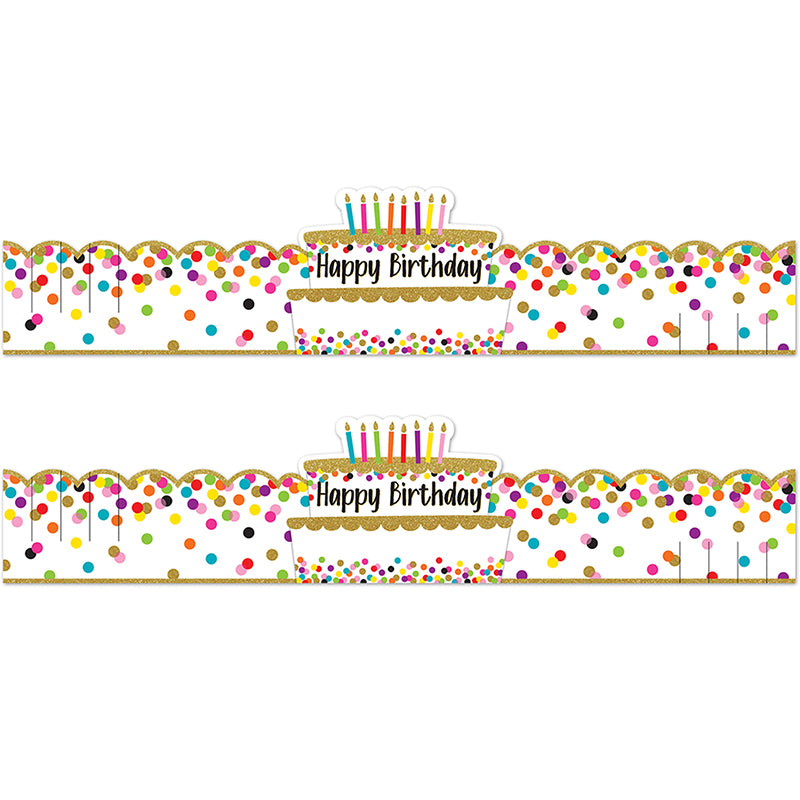 (2 PK) CONFETTI HAPPY BIRTHDAY