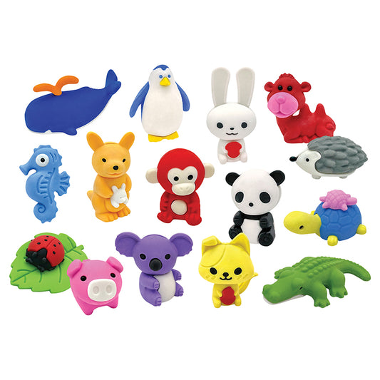 DESK PETS - ANIMAL FRIENDS 40PK