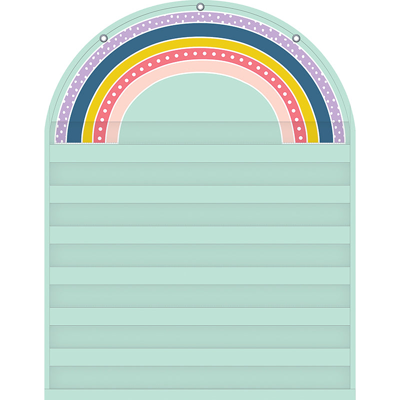 OH HAPPY DAY RAINBOW 7 POCKET CHART