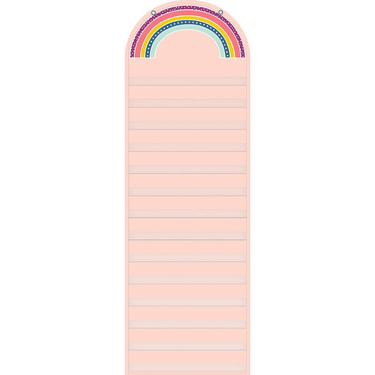 HAPPY DAY RAINBOW 14 POCKET CHART