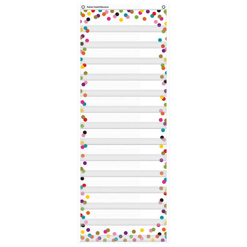 CONFETTI DAILY SCHEDULE POCKET CHRT