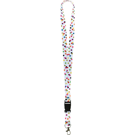 CONFETTI LANYARD