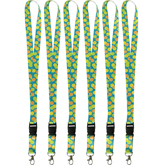 (6 PK) LEMON ZEST LANYARD