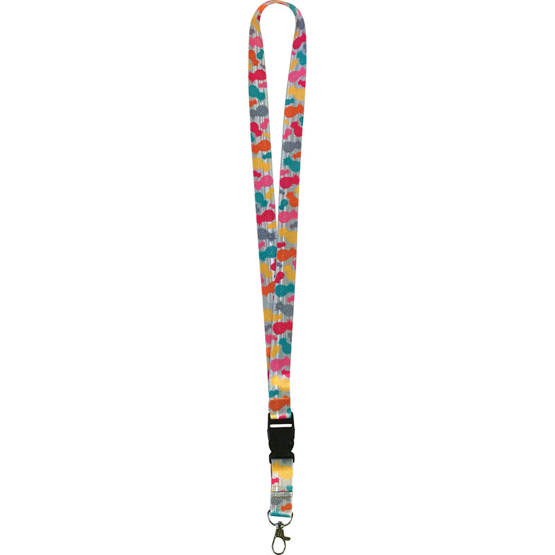 TROPICAL PUNCH PINEAPPLES LANYARD