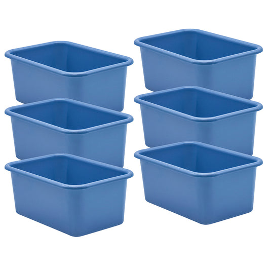 (6 EA) SLATE BLUE SMLL PLASTIC