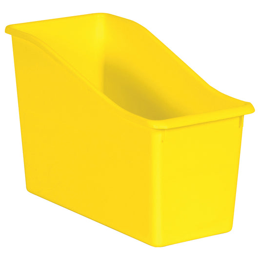 YELLOW PLASTIC BOOK BIN