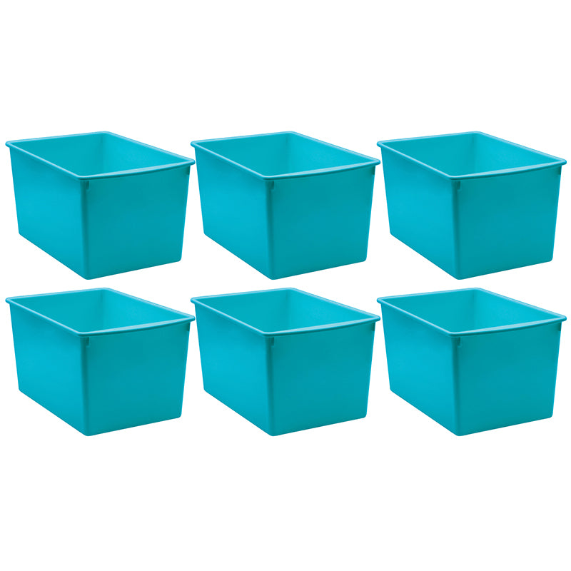 (6 EA) TEAL PLASTIC MULTI-PURPOSE