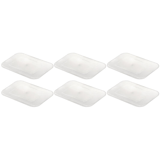 (6 EA) PLASTIC LETTER TRAY LID