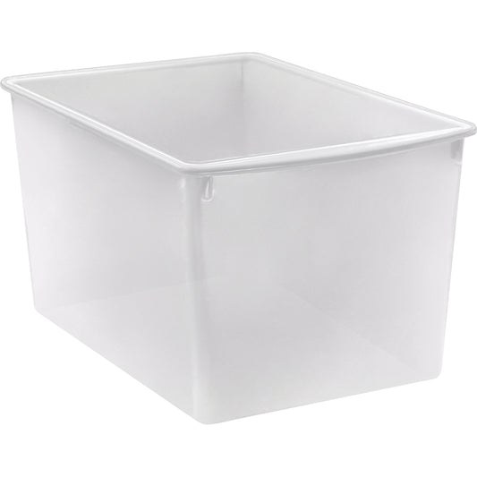 CLEAR PLASTIC MULTI-PURPOSE BIN