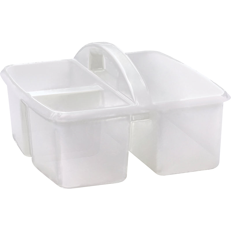 CLEAR PLASTIC STORAGE CADDY