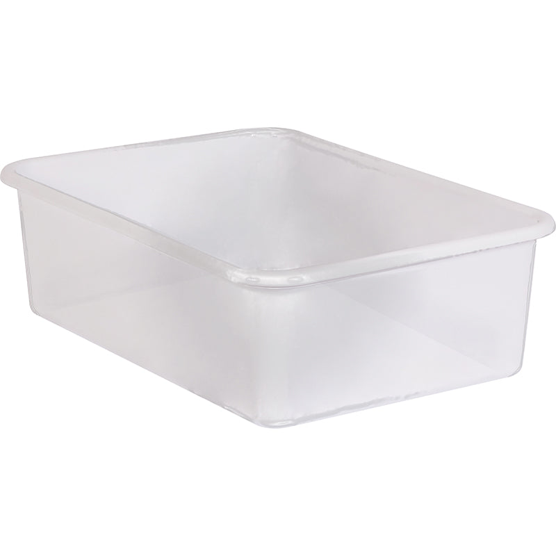 CLEAR LARGE PLASTIC STORAGE BIN