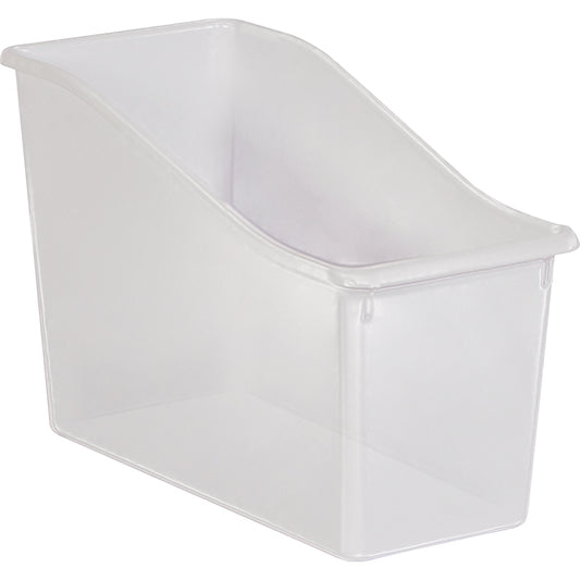 CLEAR PLASTIC BOOK BIN