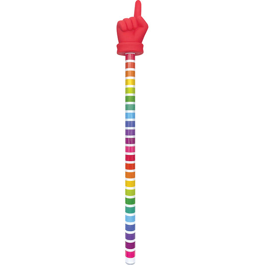 COLORFUL STRIPES HAND POINTER