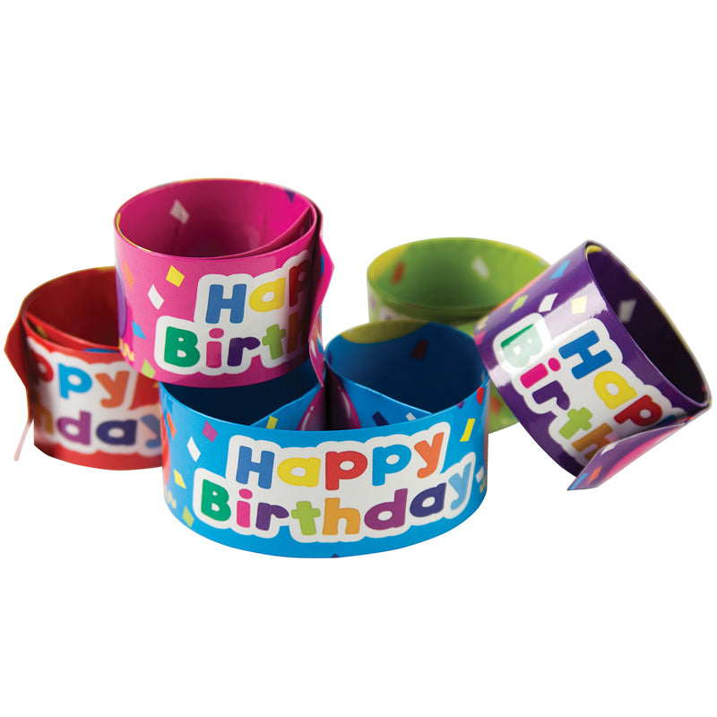 SLAP BRACELETS HAPPY BIRTHDAY