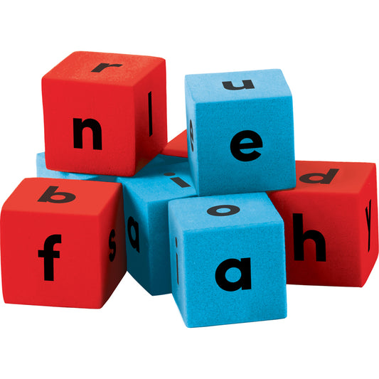 (3 PK) FOAM ALPHABET DICE
