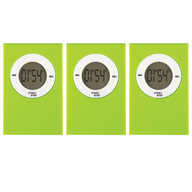 (3 EA) MAGNETIC DIGITAL TIMER LIME