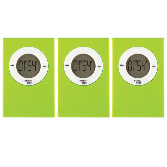 (3 EA) MAGNETIC DIGITAL TIMER LIME