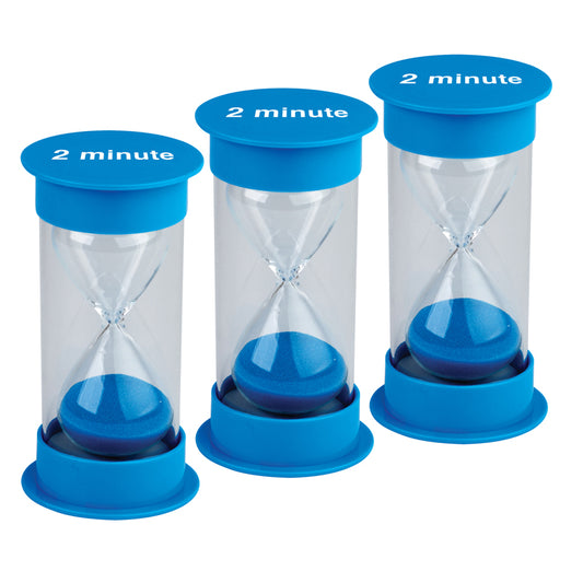 (3 EA) 2 MINUTE SAND TIMER MEDIUM