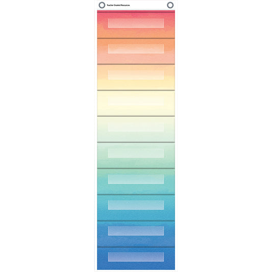 FILE STORAGE PCKET CHART WATERCOLOR