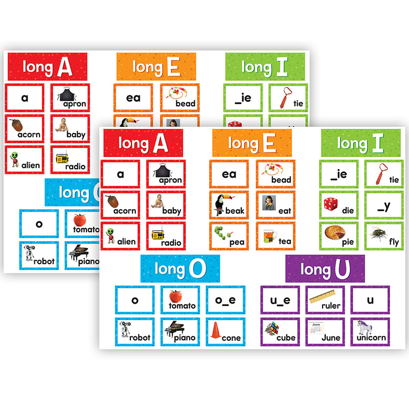 (2 ST) LONG VOWELS CARDS
