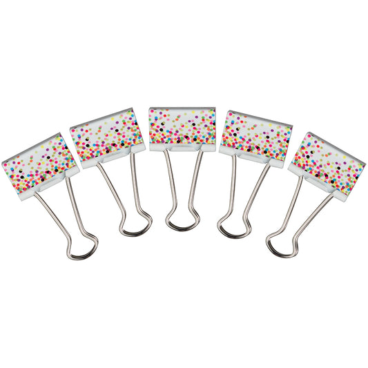 CONFETTI BINDER CLIPS MEDIUM