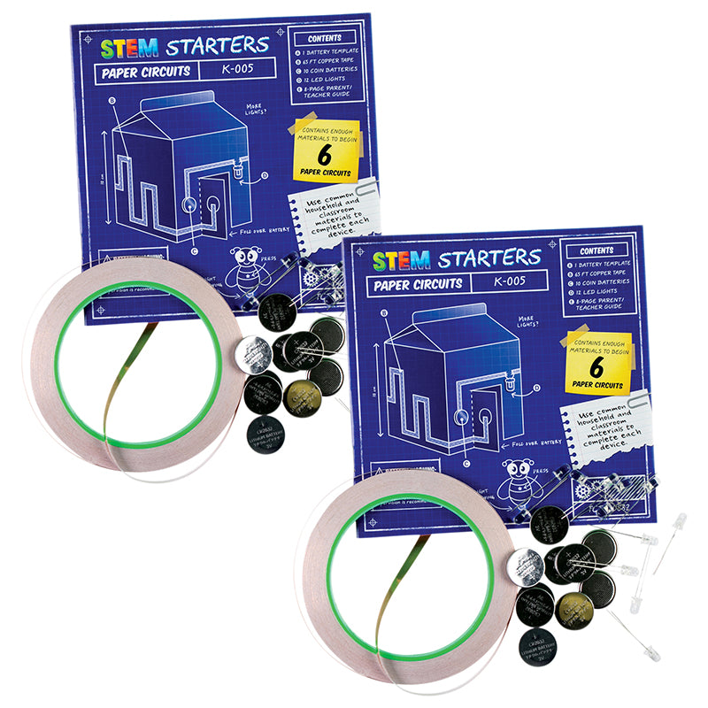 (2 EA) STEM STARTERS PAPER CIRCUITS