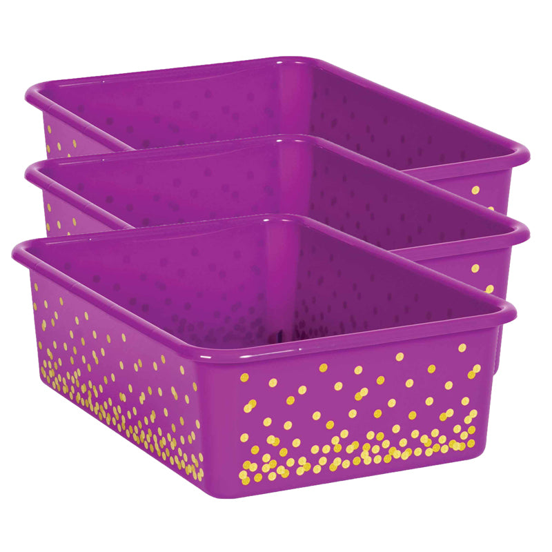 (3 EA) PURPLE CONFETTI LARGE