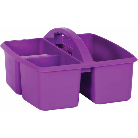 PURPLE PLASTIC STORAGE CADDY