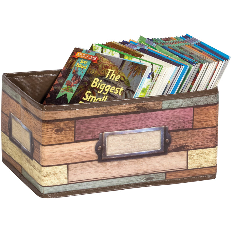 RECLAIMED WOOD SMALL STORAGE BIN