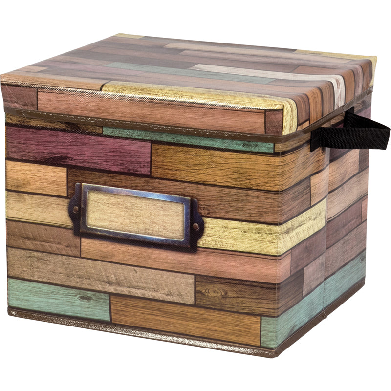 RECLAIMED WOOD STORAGE BOX