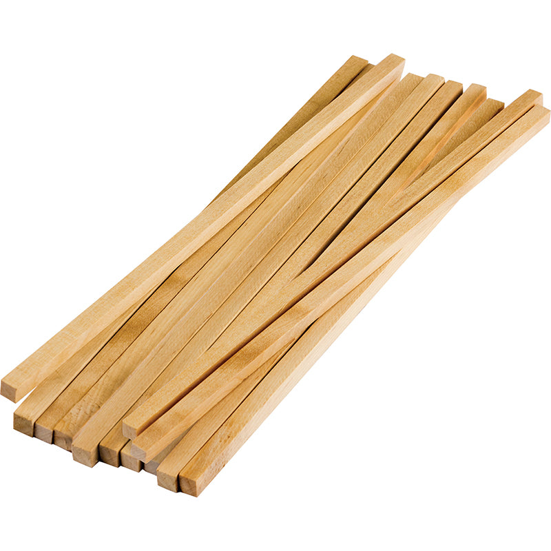 STEM BASICS SQUARE WOOD DOWELS 12