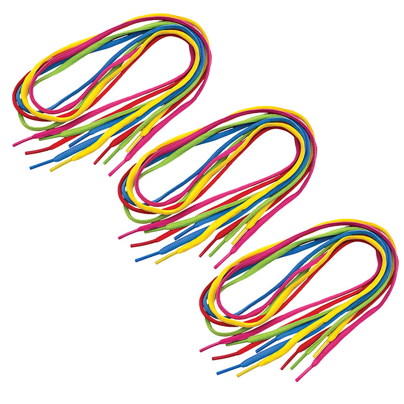 (3 PK) STEM BASICS SHOELACES 10/PK