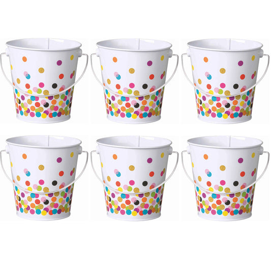 (6 EA) CONFETTI BUCKET