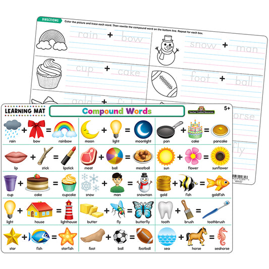 COMPOUND WORDS LEARNING MAT