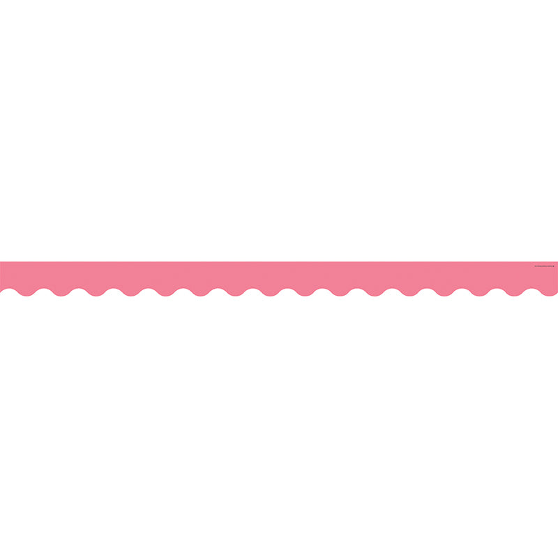 LIGHT PINK SCALLOPED BORDER TRIM