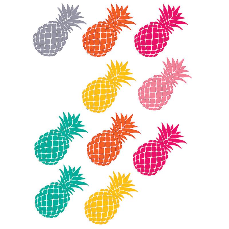 TROPICAL PUNCH PINEAPPLES ACCENTS