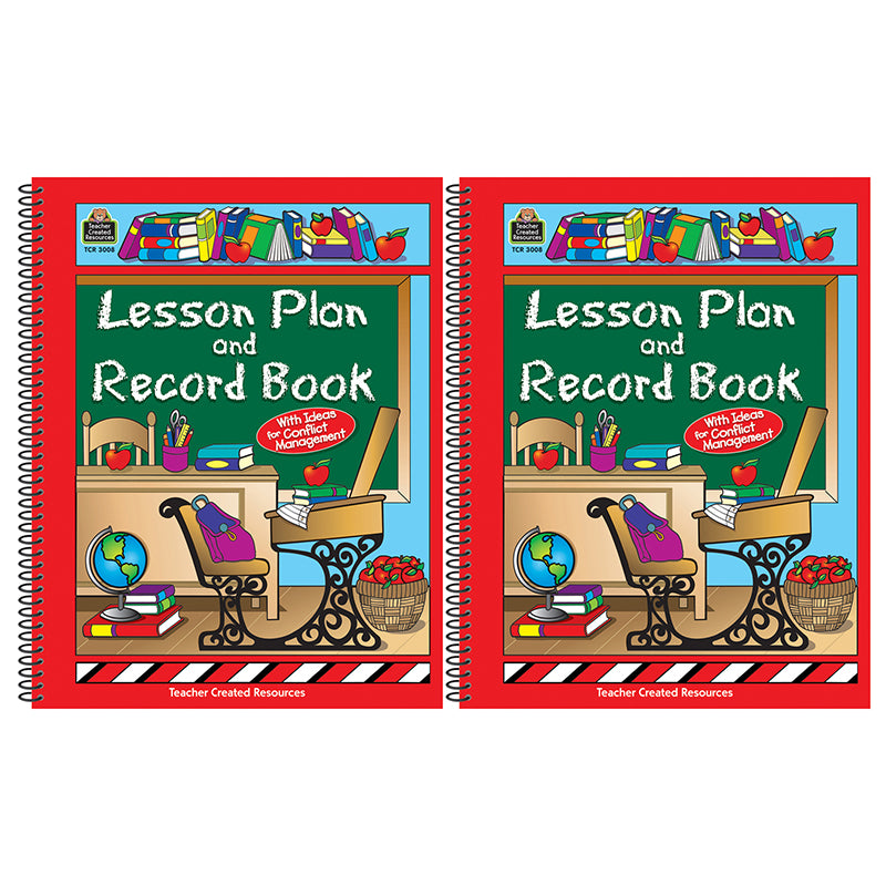 (2 EA) LESSON PLAN AND RECORD BOOK