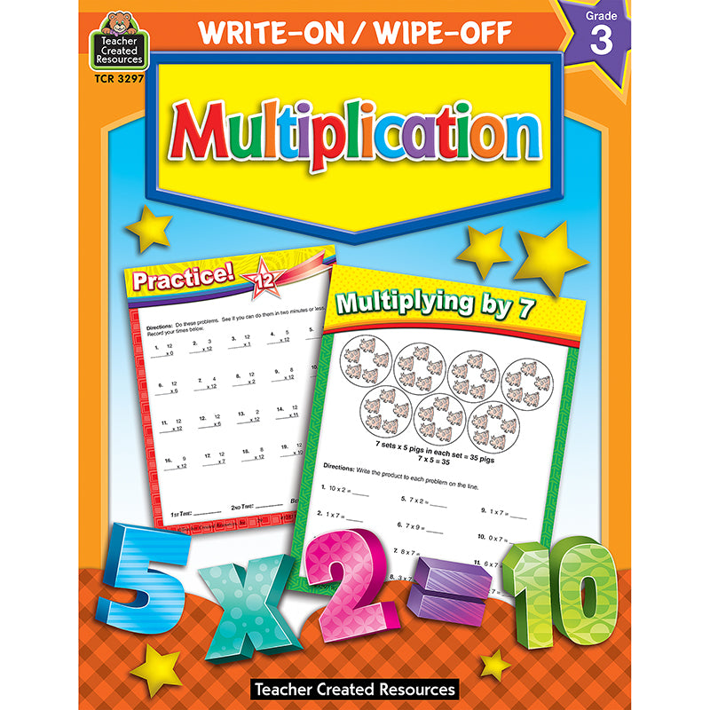 WRITE-ON/WIPE-OFF MULTIPLICATION