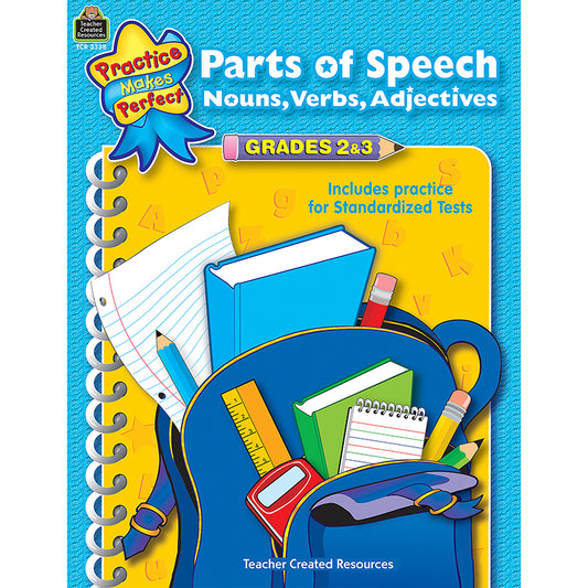 PARTS OF SPEECH GR 2-3 PRACTICE