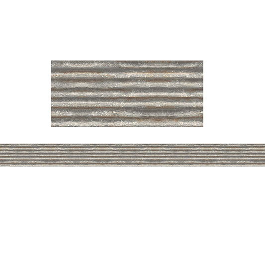 CORRUGATED METAL BORDER TRIM