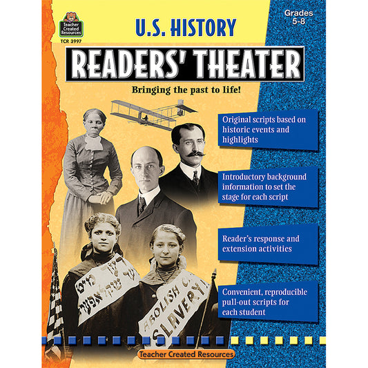 US HISTORY READERS THEATER GR 5-8