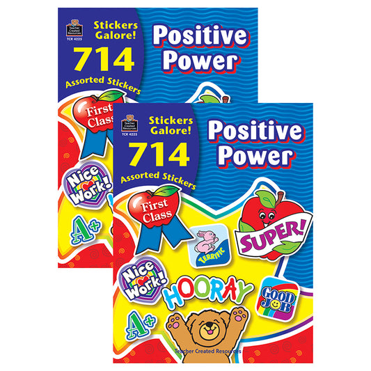 (2 EA) POSITIVE POWER STICKER BOOK